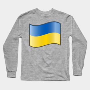 Flag of Ukraine Long Sleeve T-Shirt